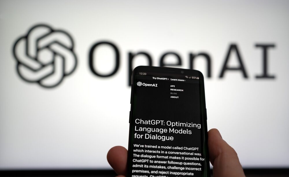 Screenshot della nuova funzionalità ChatGPT Voice di OpenAI