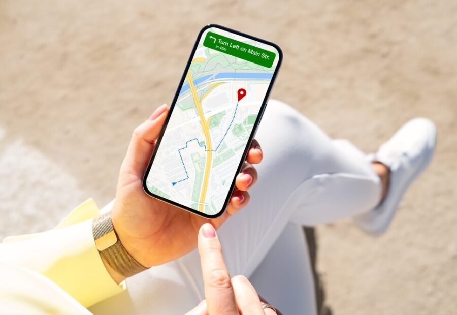 Screenshot di Google Maps con nuove funzionalità