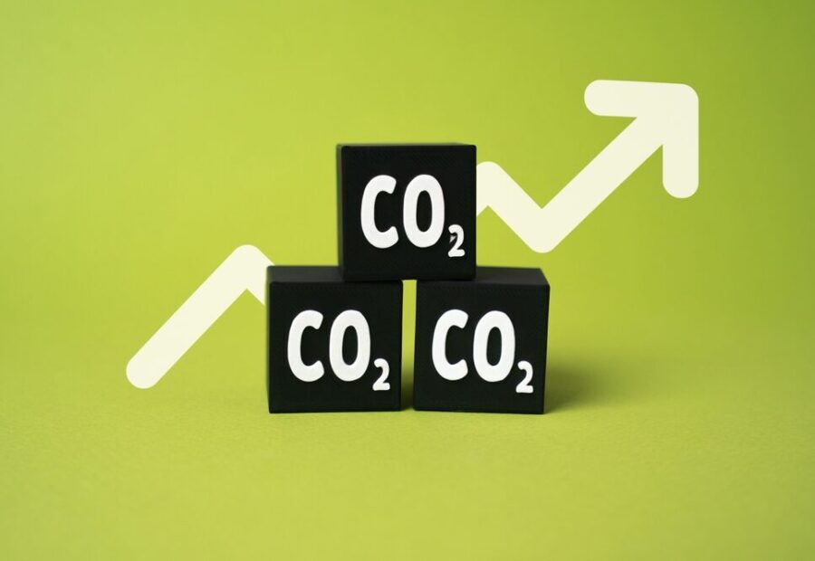 Grafico del mercato delle emissioni di CO2
