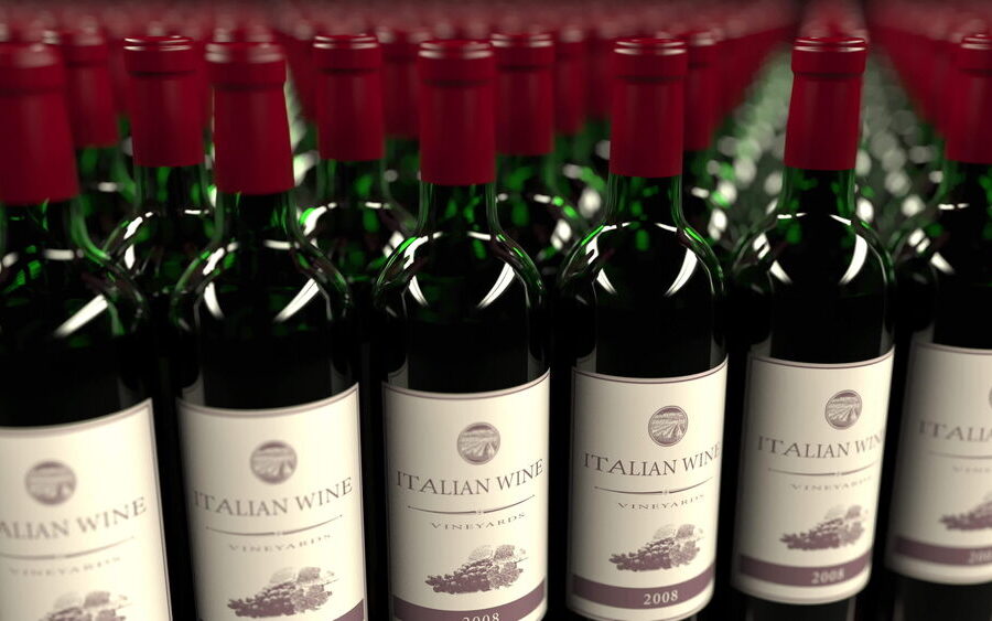 Esportazioni di vino italiano negli Stati Uniti